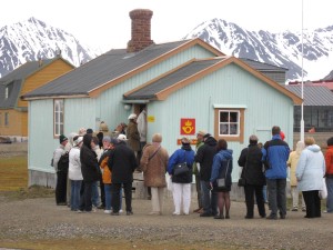 in line for the post office