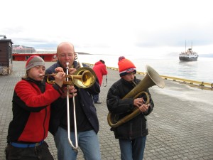 The boat is gone but the music continues