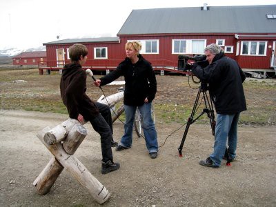 Janwillem interviewed for the children news